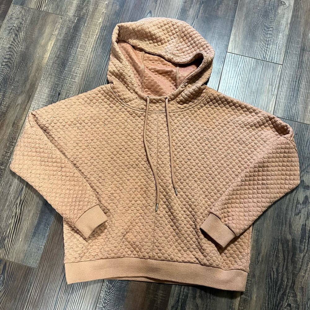 BKE Quilted Tan Hoodie